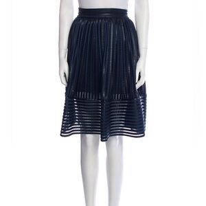 Maje Women's James Black Jupe Boule Skirt